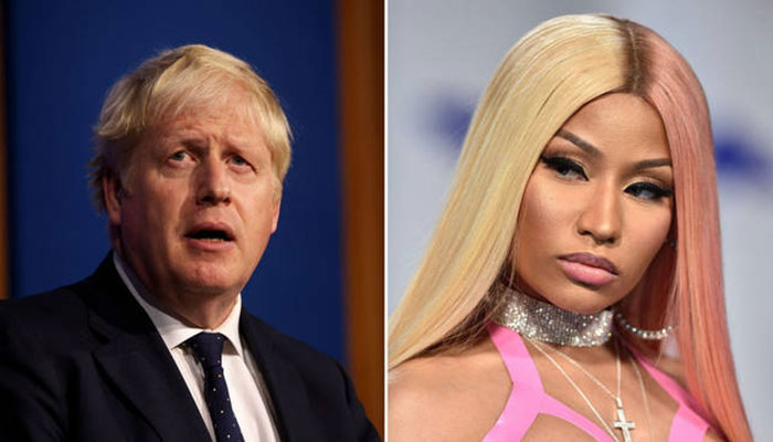 Nicki Minaj sparks feud with England PM Borris Johnson over Covid-19 shot