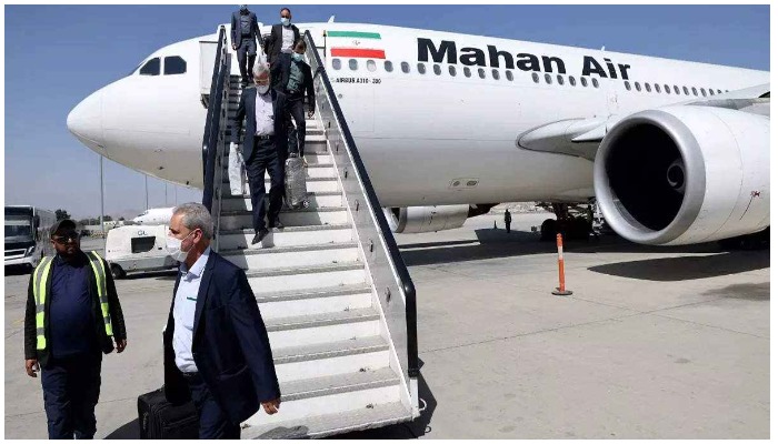 Mahan Air is the second-largest Iranian airline after the state-owned Iran Air. Photo AFP