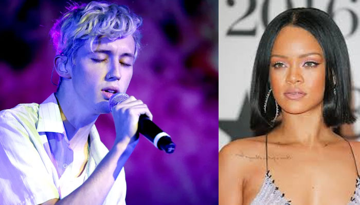 Troye Sivan blames Rihanna for her controversial Met Gala photo