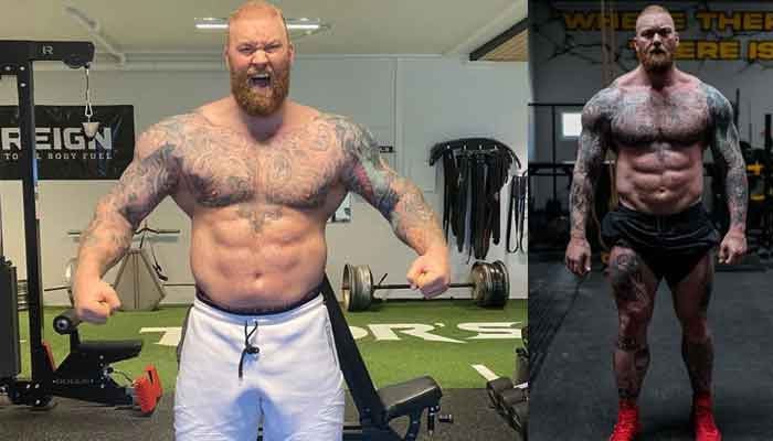 Game Of Thrones The Mountain undergoes massive physical transformation ahead of boxing match