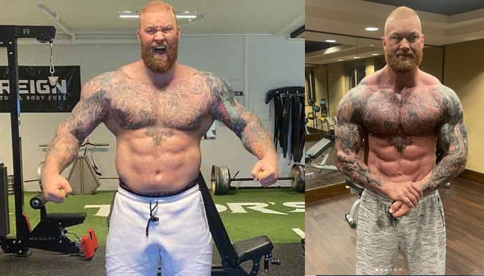 Game Of Thrones The Mountain undergoes massive physical transformation ahead of boxing match