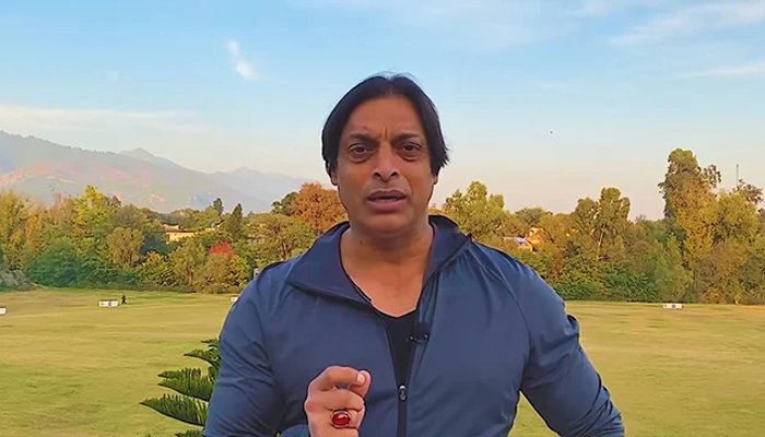 Former Pakistan fast bowler Shoaib Akhtar. Photo: Akhtars YouTube account.