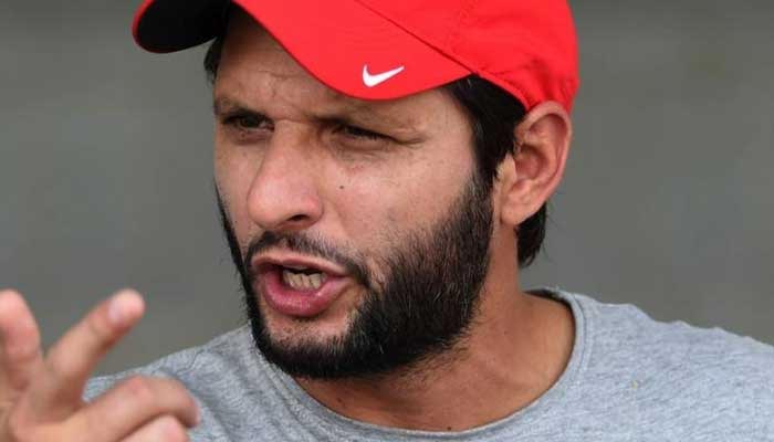 Former Pakistani cricket team captain Shahid Afridi. — AFP/File