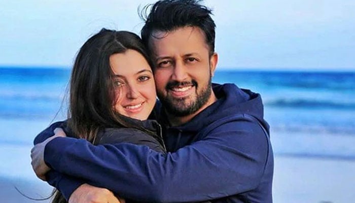 Watch: Atif Aslam, Sara Bharwana exude couple goals in viral wedding video