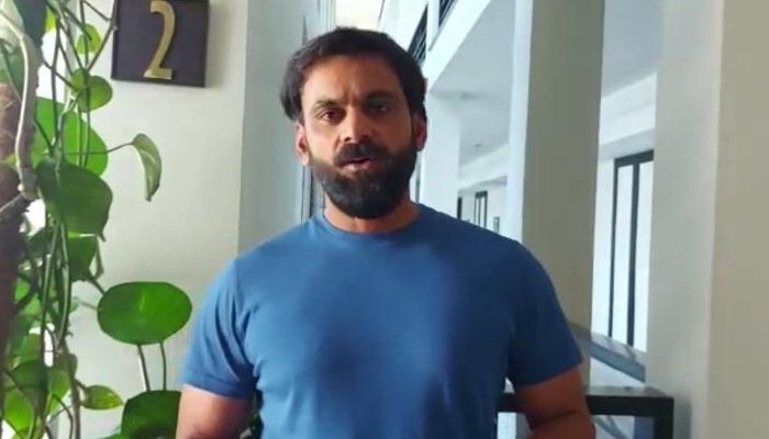 Pakistan all-rounder Mohammad Hafeez speaks to Geo News. Photo: File