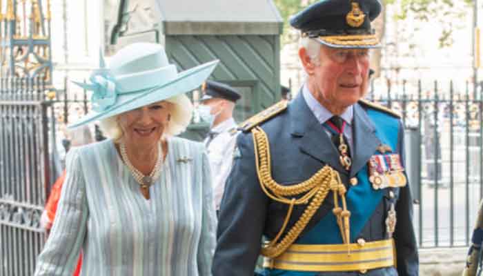 Prince Charles and Duchess Camilla attend Battle of Britain anniversary service