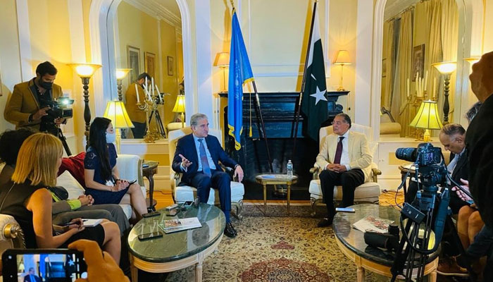 Shah Mehmood Qureshi said he saw positives from the Taliban, including a declaration of amnesty and a willingness to include ethnic groups.