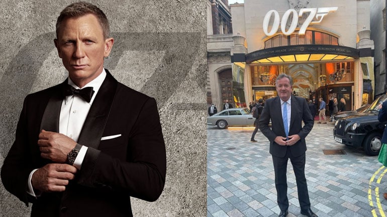 Piers Morgan to replace Daniel Craig as James Bond in next adventure?