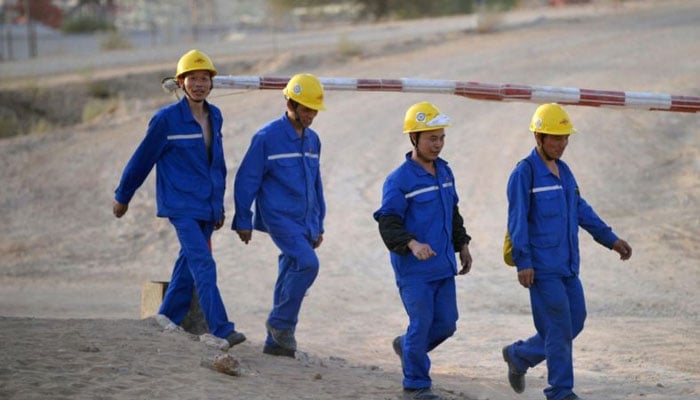 Over 5 million Chinese nationals will be working in Pakistan by 2025. Photo: file