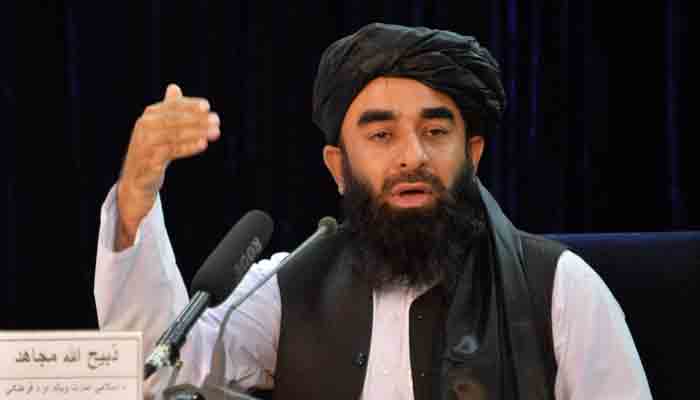Taliban spokesperson Zabihullah Mujahid. File photo