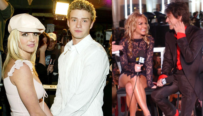 Britney Spears reveals Justin Timberlake encouraged her ahead of VMAs performance with Mick Jagger