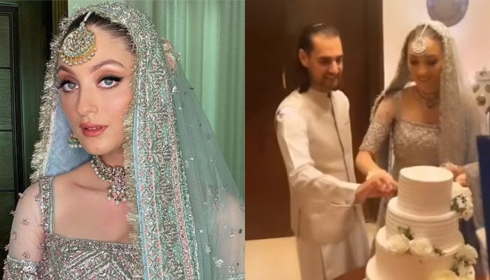 Model Neha Rajpoot officially ties the knot with Shahbaz Taseer