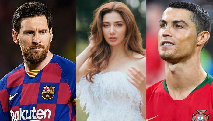 Messi vs. Ronaldo? Mahira Khan picks her favourite