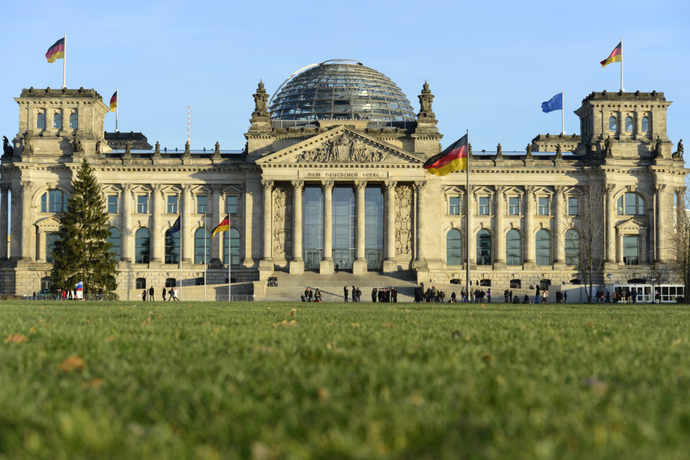 The Reichstag building in Berlin houses the German parliament Bundestag. Photo: AFP