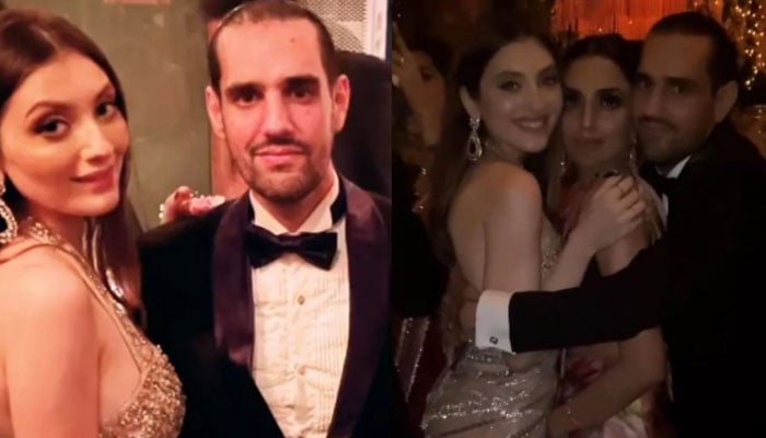 Model Neha Rajpoot, Shahbaz Taseer host PDA-filled wedding reception for friends
