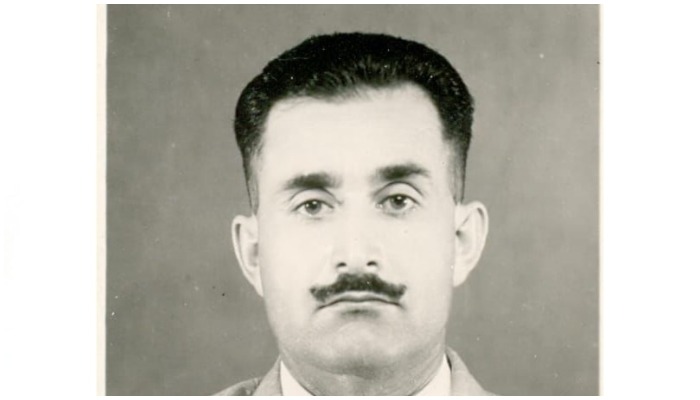 Photo of Lieutenant Colonel Sultan Mohammed Khan Mengal (retired), who passed away at the age of 103 in Quetta on Sunday, September 26, 2021. Photo: ISPR.
