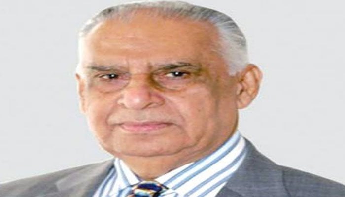 Former Sindh chief minister and PML-N leader Syed Ghous Ali Shah.