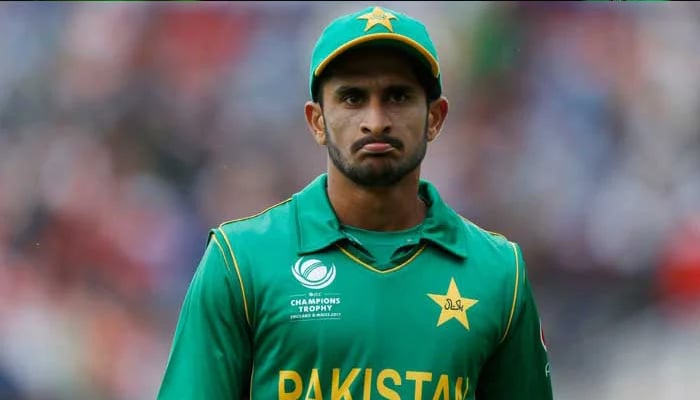 Fast bowler Hasan Ali. — File photo