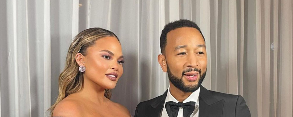 Chrissy Teigen celebrates John Legend at the 2021 Tony Awards