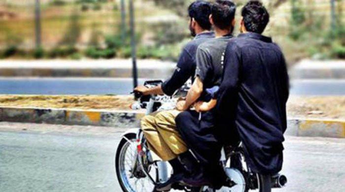 Sindh bans pillion riding in Karachi, other districts due to security reasons