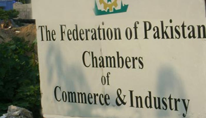 Federation of Pakistan Chambers of Commerce and Industry (FPCCI). Photo: APP