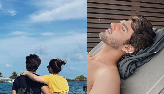 Minal Khan accuses Ahsan Mohsin Ikram of torturing her with water sports in Maldives