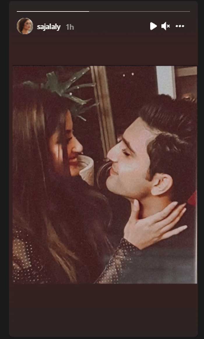 Sajal Aly, Ahad Raza Mir win hearts with unseen loved-up photos