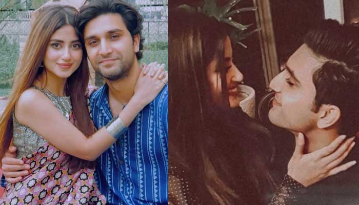 Sajal Aly, Ahad Raza Mir win hearts with unseen loved-up photos