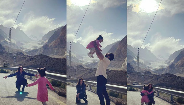 Peek into Aiman Khans little world in these love-filled pictures from Hunza