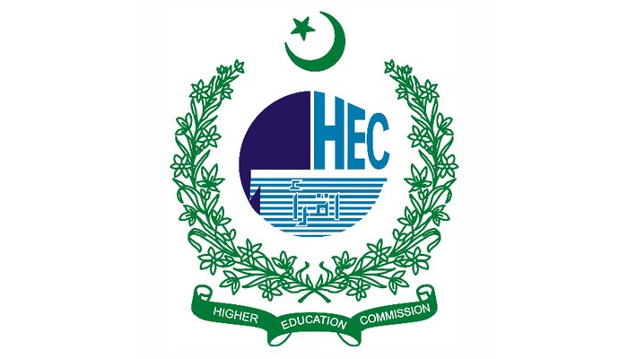The logo of the Higher Education Commission of Pakistan (HEC). — Twitter/File