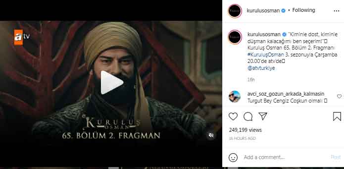 Kurulus: Osman Season 3 release date announced
