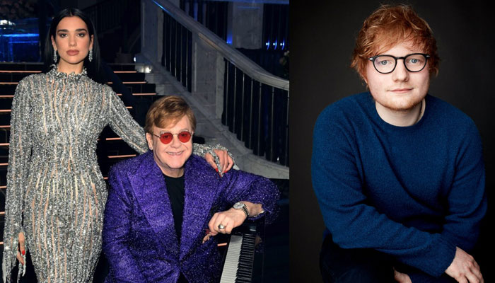 Elton John and Dua Lipas Cold Heart seems to beat Ed Sheerans Shivers for top spot