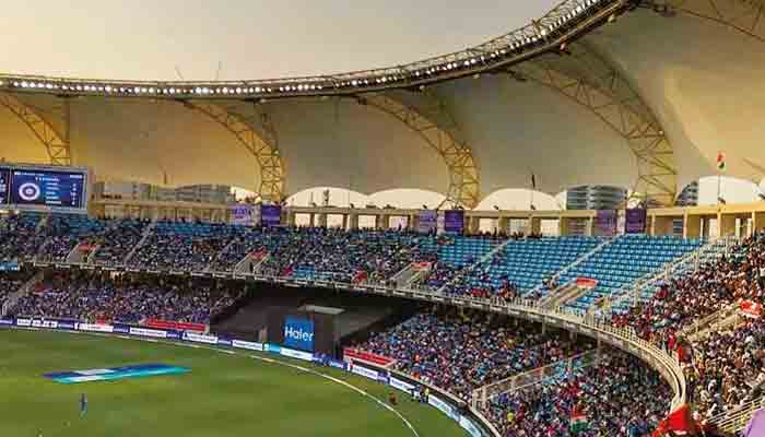 Dubai International Cricket Stadium.