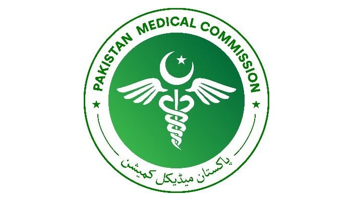 The logo of the Pakistan Medical Commission (PMC). — Twitter/File
