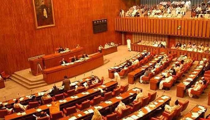 An inner view of the Senate. Photo: file