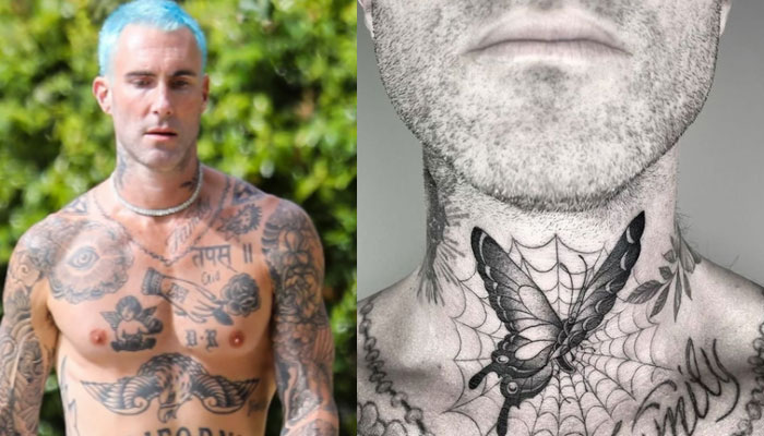 New ink and blue hair: Heres how Adam Levine spent Instagram outage hours