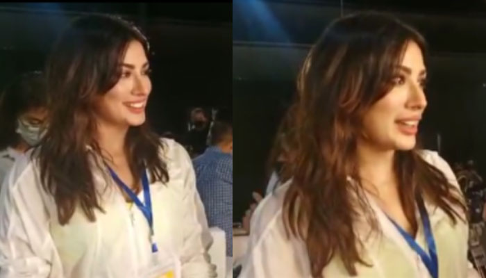 LSA 2021: Mehwish Hayat refuels over backstage buzz, excitement