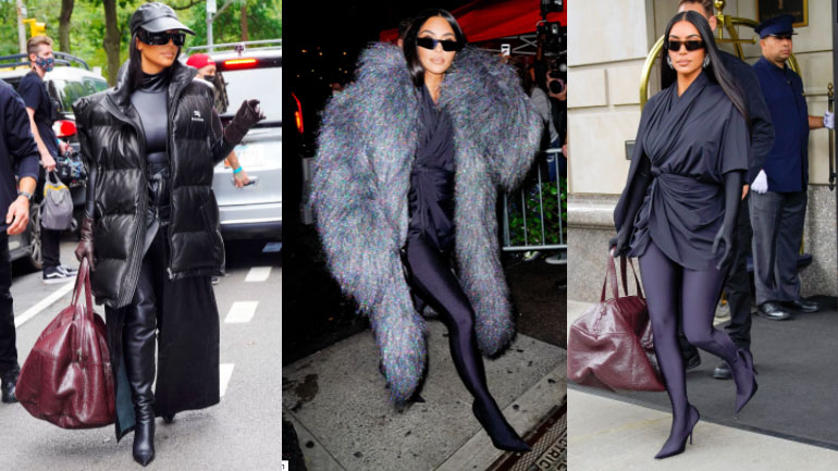 Kim Kardashian enters new fashion phase as she ditches skin-baring style
