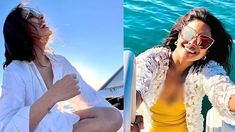 Priyanka Chopra Jonas shows off her incredible fitness in eye-popping tinny outfits