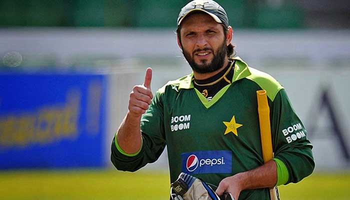 Former Pakistan skipper Shahid Afridi. — AFP