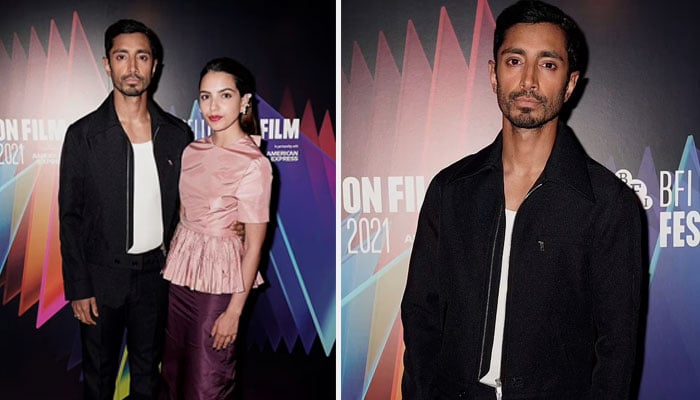 Riz Ahmed, wife Fatima Farheen Mirza turn heads at the BFI London Film Festival