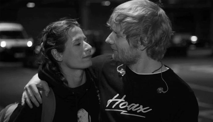 Ed Sheeran said the time he was proposing to his longtime girlfriend was when he felt the “most human