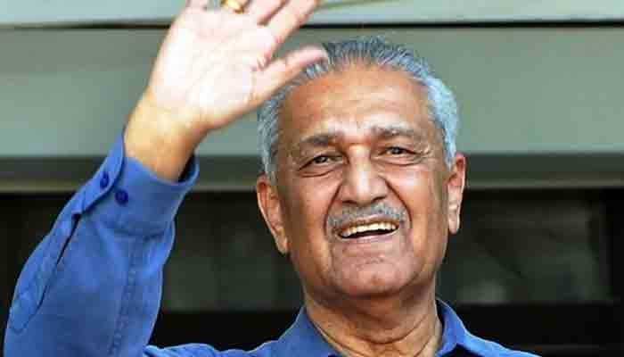 Abdul Qadeer Khan pictured in Islamabad in 2009. — AFP