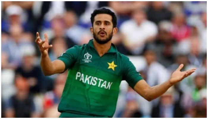 Pakistani cricketer Hassan Ali. Photo: Reuters