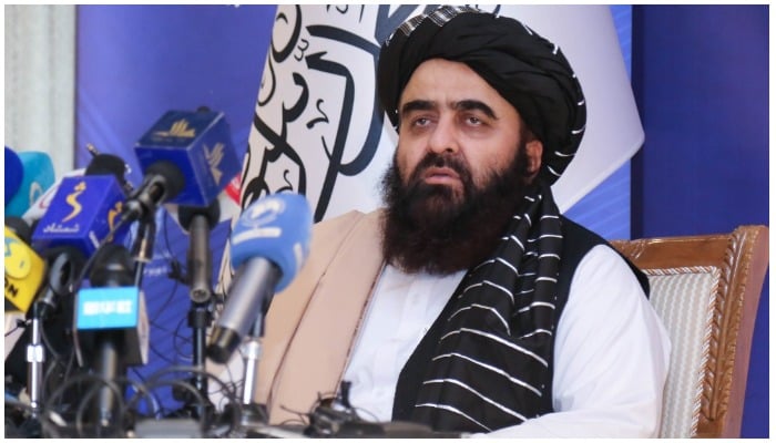 Taliban foreign minister Amir Khan Muttaqi. Photo—Twitter/Ahmadmuttaqi01