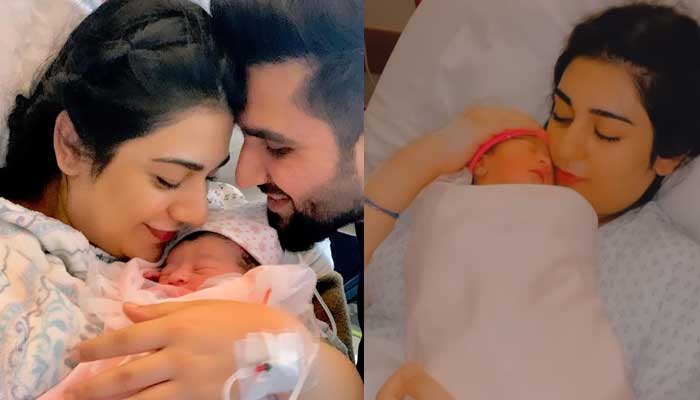 Sarah Khan’s first video with newborn daughter Alyana receives love