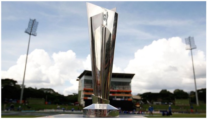 T20 World Cup trophy. Photo: ICC Mens T20 World Cup