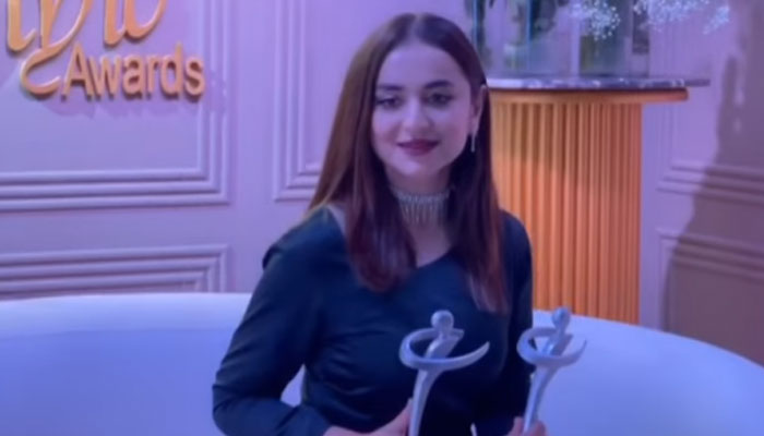 GEO LSA 2021: Yumna Zaidi breaks records with 2 Best Actress wins