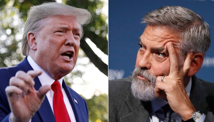 George Clooney came all guns blazing against Donald Trump and called him a “knucklehead