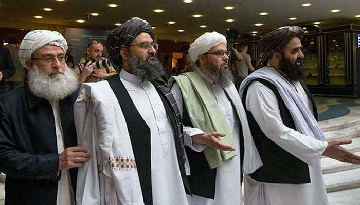 Taliban leaders in Doha. Photo: file